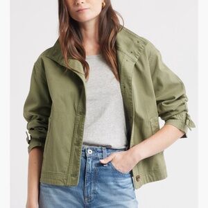 Caslon Twill Swing Jacket - M